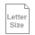 Letter size